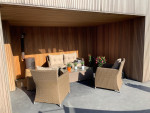 Tuinhuis met lounge