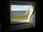 Plisséraam voor velux
